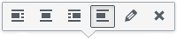 Image toolbar