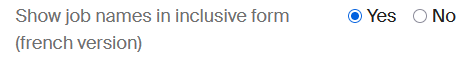 Display an inclusive position on people profile
