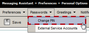 Change PIN