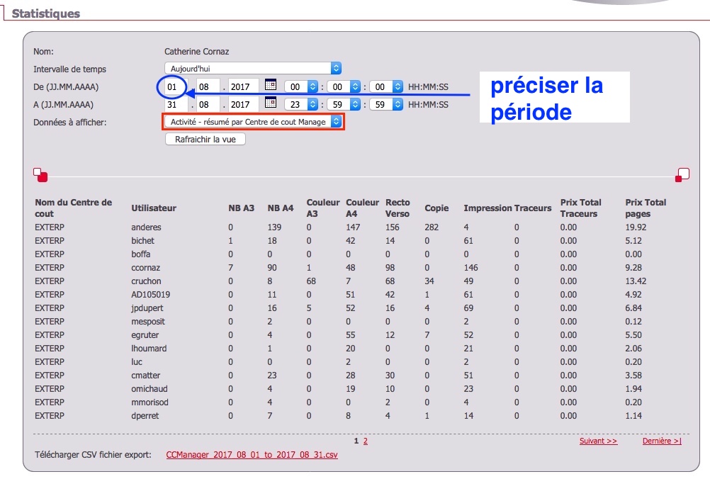 stat manager